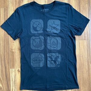 Netflix Black Mirror Episode Icons Men’s Medium T Shirt